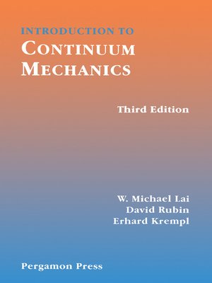 cover image of Introduction to Continuum Mechanics